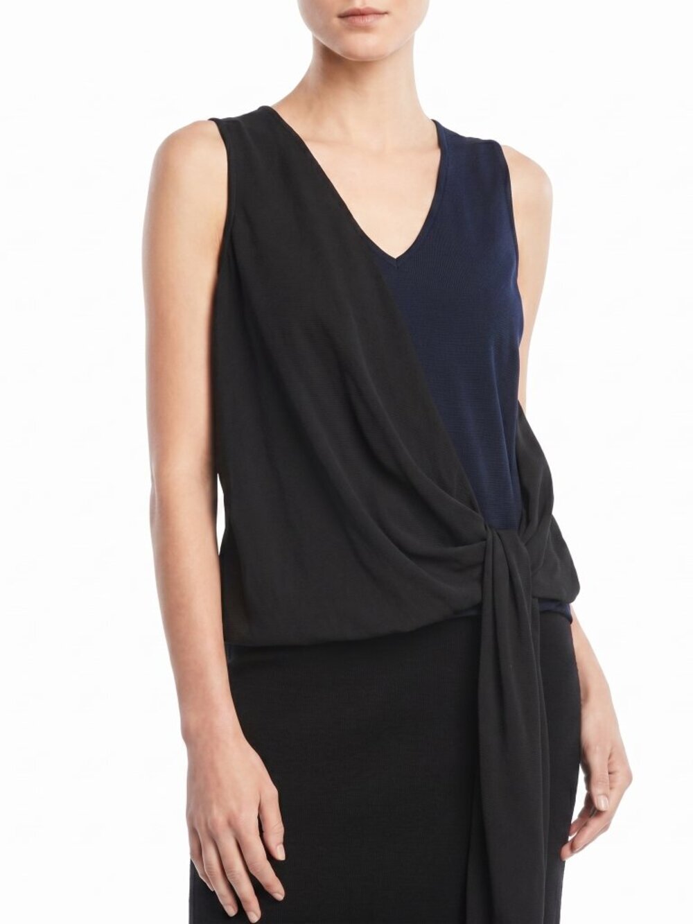 Bailey 44 Peyton Mixed Media Sleeveless Top Blouse - Size S NWOT